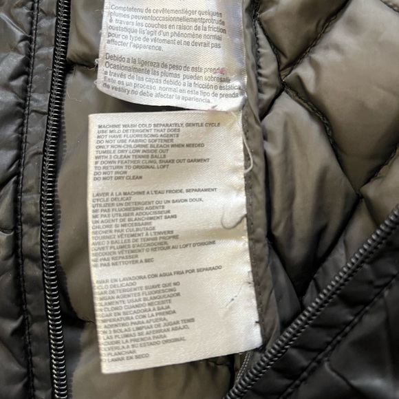 Michael Michael Kors Black Packable Down Jacket Size Large - Picture 7 of 10